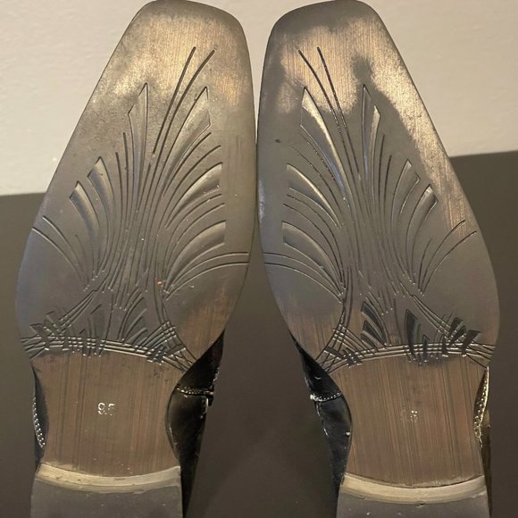 Top Rank Premiere Styles Custom Men's Leather Short Boots Side Zip Size 9.5 - Picture 9 of 10